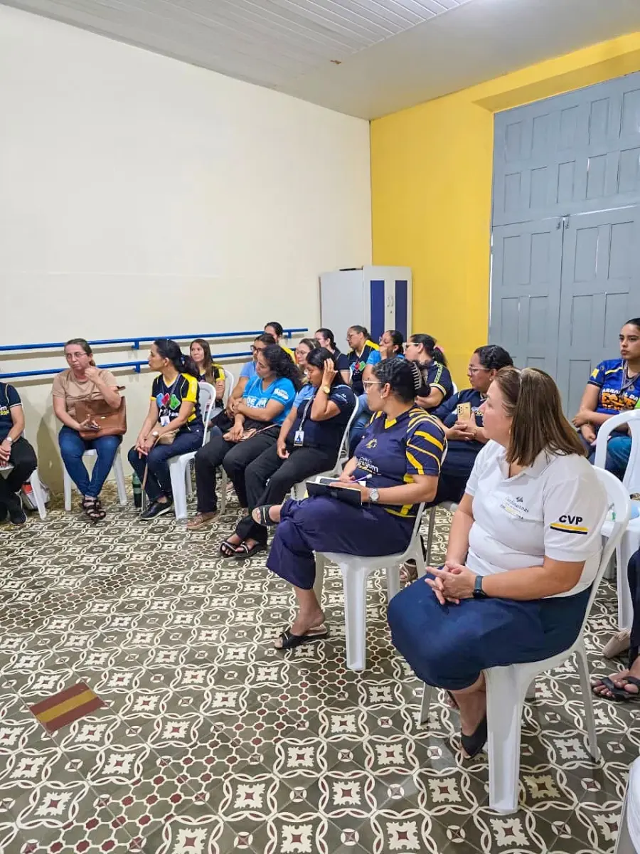 Palestra sobre Primeiros Socorros — Colégio Virgem Poderosa — imagem 5
