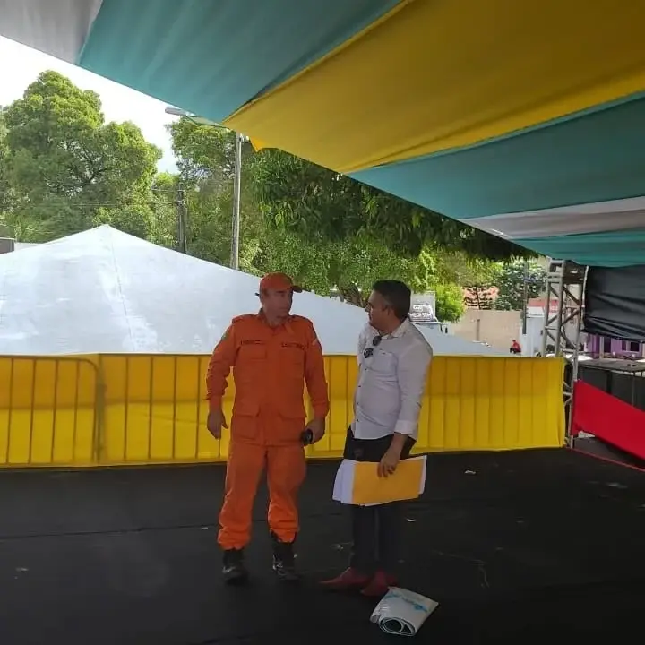 Vistoria do Corpo de Bombeiros — Carnaval de Acaraú (Prefeitura Municipal) — imagem 2