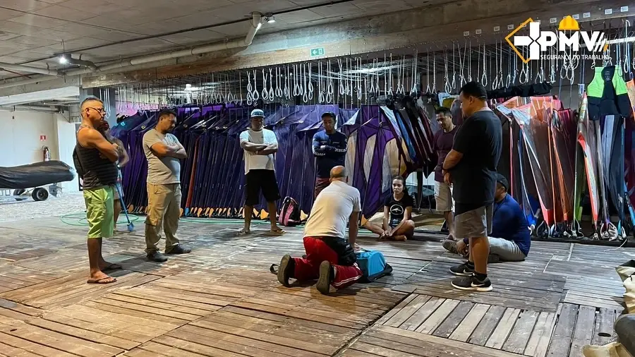 Treinamento de Brigada de Incêndio — Clube do Vento (Jericoacoara)