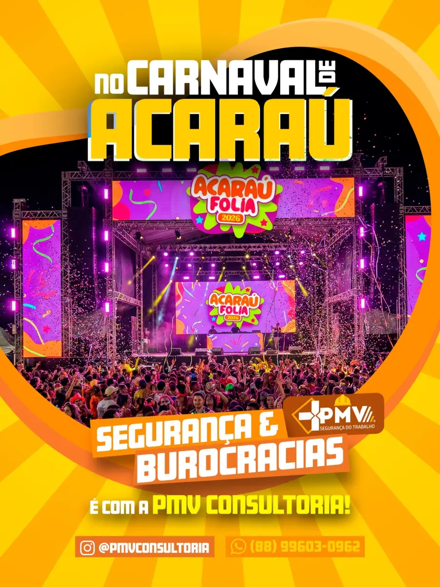 Segurança e Regularização — Carnaval de Acaraú 2026