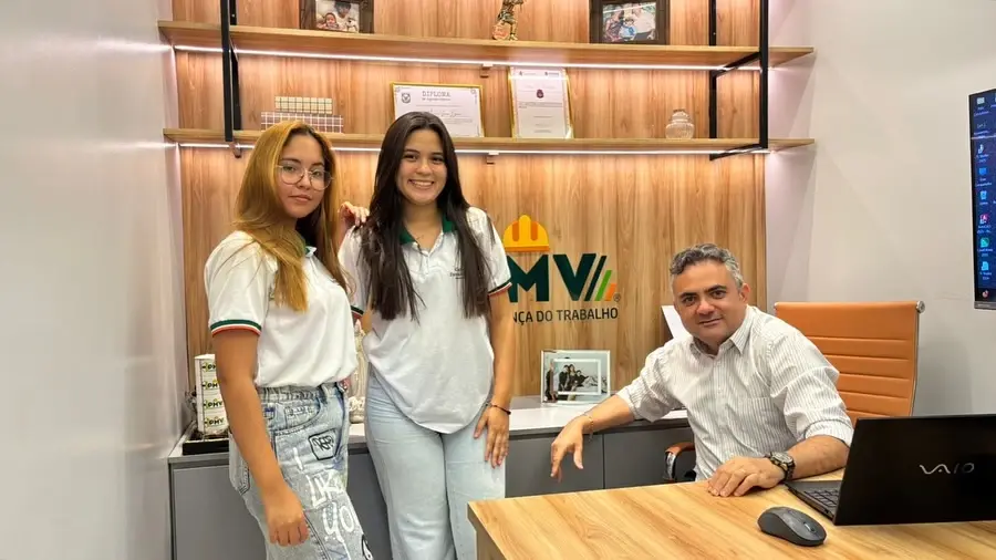 Recepção de Estagiários da EEEP Rosângela Albuquerque de Couto