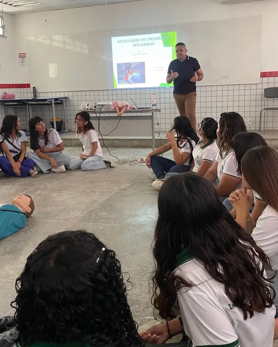 Palestra sobre Segurança do Trabalho e Primeiros Socorros — Escola Profissionalizante de Jijoca — imagem 10