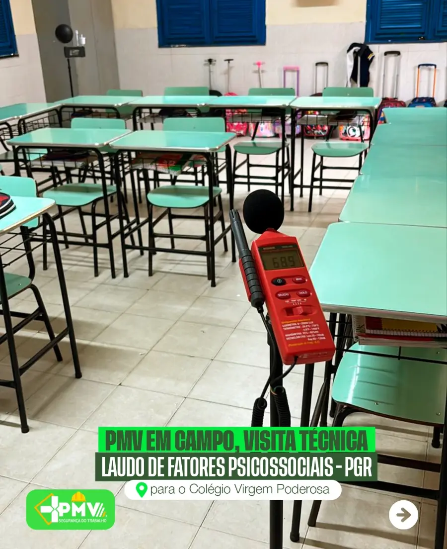 Visita Técnica — Laudo de Fatores Psicossociais do PGR (Colégio Virgem Poderosa) — imagem 3
