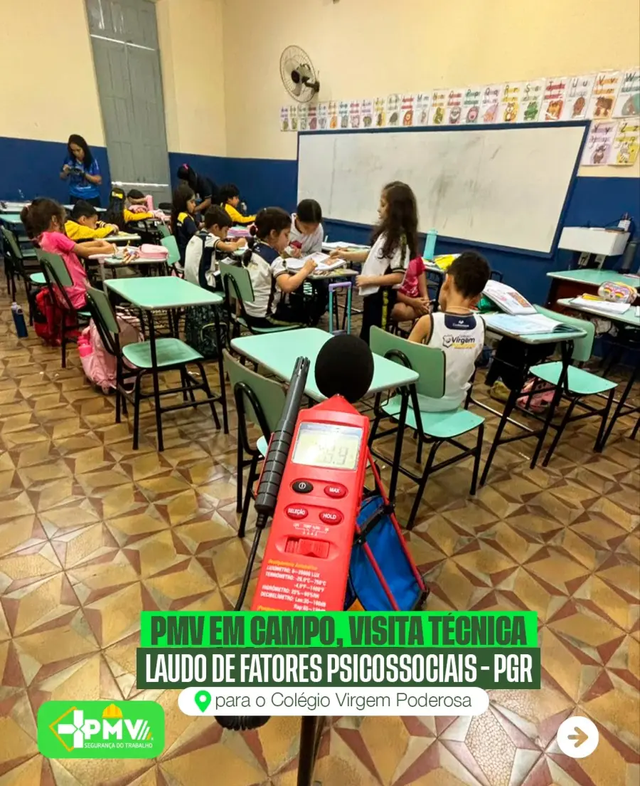Visita Técnica — Laudo de Fatores Psicossociais do PGR (Colégio Virgem Poderosa) — imagem 4