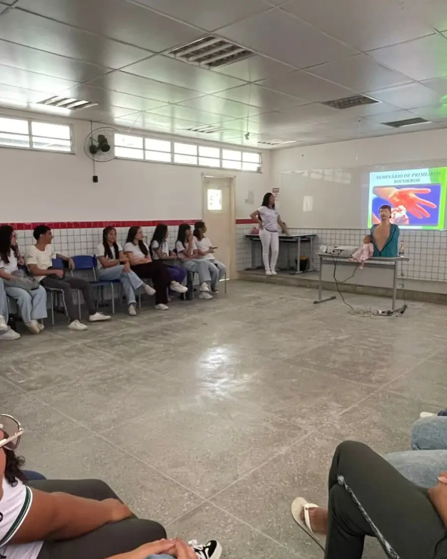 Palestra sobre Segurança do Trabalho e Primeiros Socorros — Escola Profissionalizante de Jijoca — imagem 3